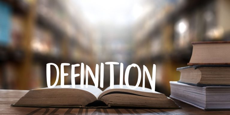 Books showing the need for definition