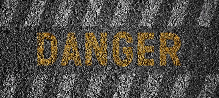 ISO: An Opioid More Dangerous Than Fentanyl? Danger sign representing the danger isotonitazene presents