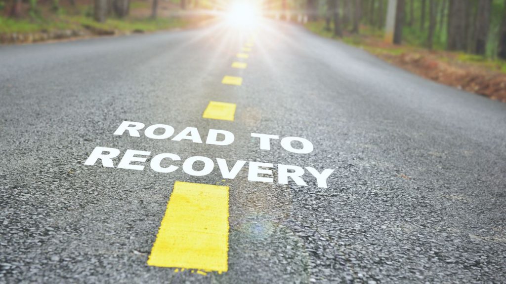 The road to recovery. 